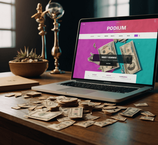 Make $500 per day side hustle with Podium