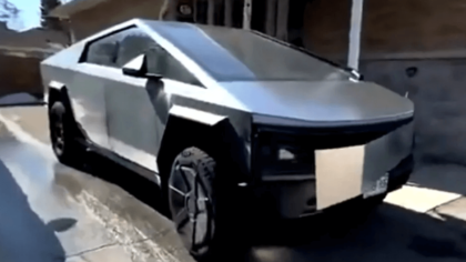 Cybertruck Owner Claims The Front Steel Panel Detached While Driving