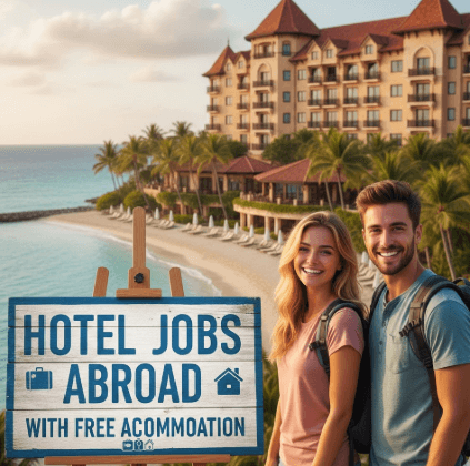 Hotel Jobs Abroad with Free Accommodation